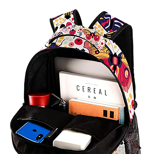 Sac à dos papillon multicolore le cadeau utile pour garçons et filles - 4
