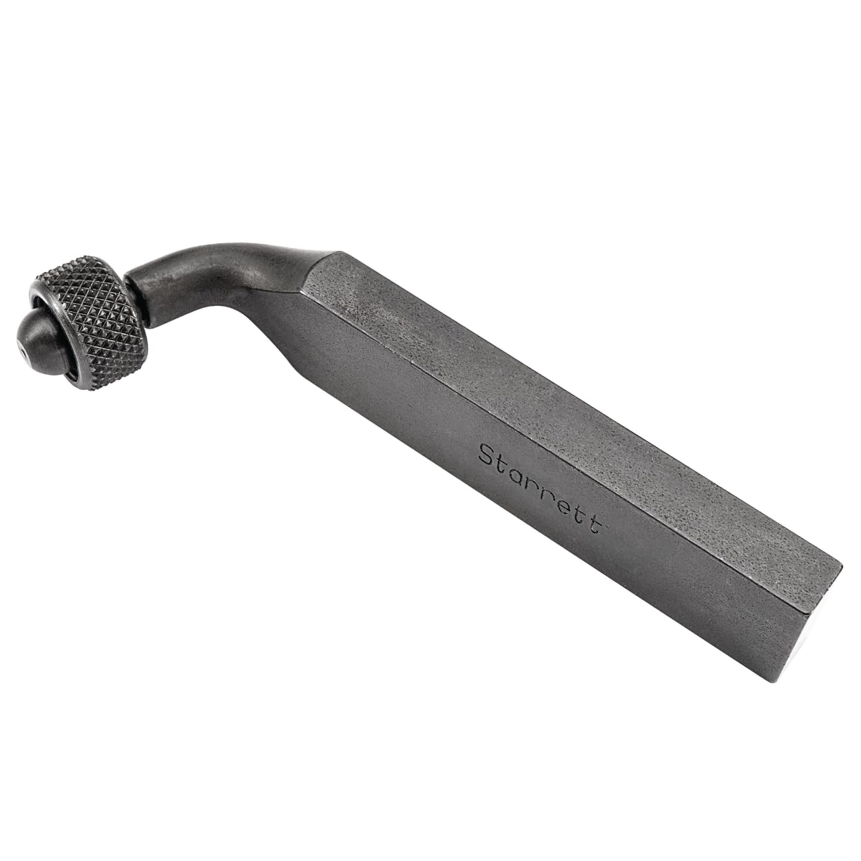 Starrett Gooseneck Shank for Use on Tool Posts with 711 Series Last Word Dial Test Indicators - 1/4" x 1/2" - PT07107A