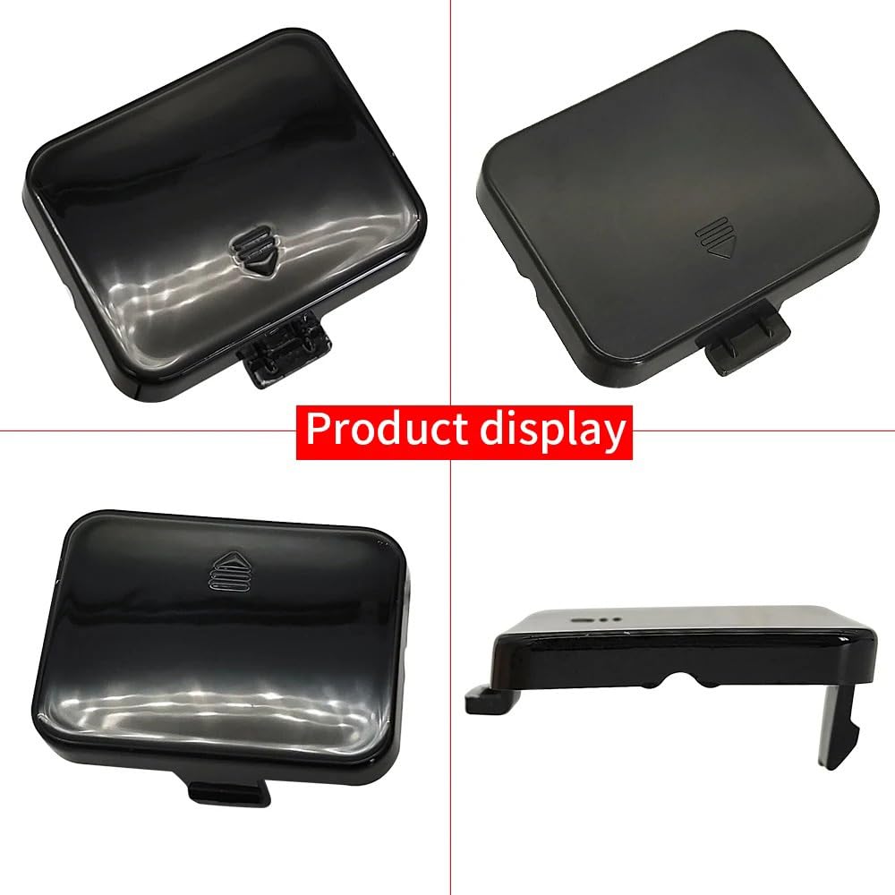 Cache De Crochet De Remorquage De Rechange Pour Mercedes Classe ML (2006-2008) | ABS | Noir | Numéro OEM 1648852123 - 2