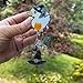 Witchy Goose Badge Reel – Handmade Halloween Retractable ID Holder – Spooky Fall Gift for Nurses, Teachers & Office Staff