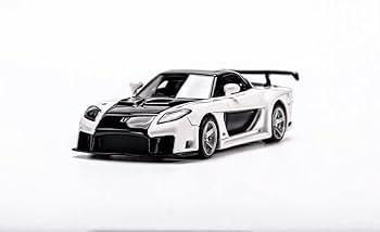 VeilSide ホワイトミニカー 未使用品 Amazon | 1/64 YM MODEL マツダ RX7 白 ヴェイルサイド mazda VeilSide