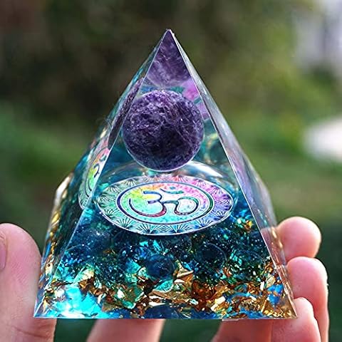 ycyingcheng Pyramid Orgone Crystal Energy Tower Cover