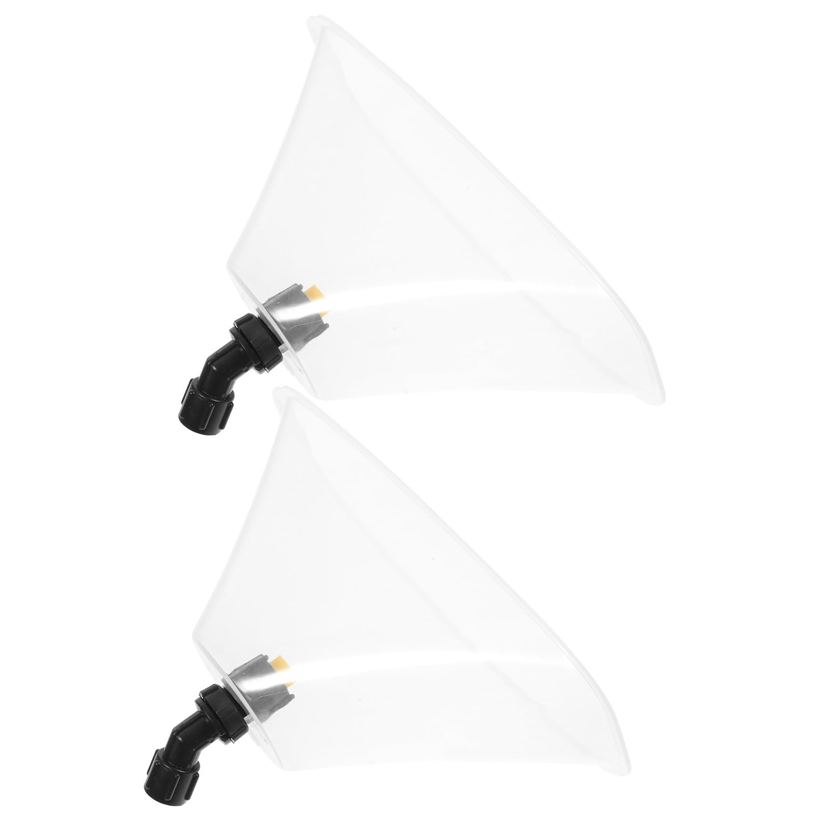 Boquilla Nebulizadora de Pulverización con Protector contra Viento, 2 Unidades, Tamaño Grande, Material Resistente, para Pulverizador Eléctrico Agrícola y Riego de Invernadero