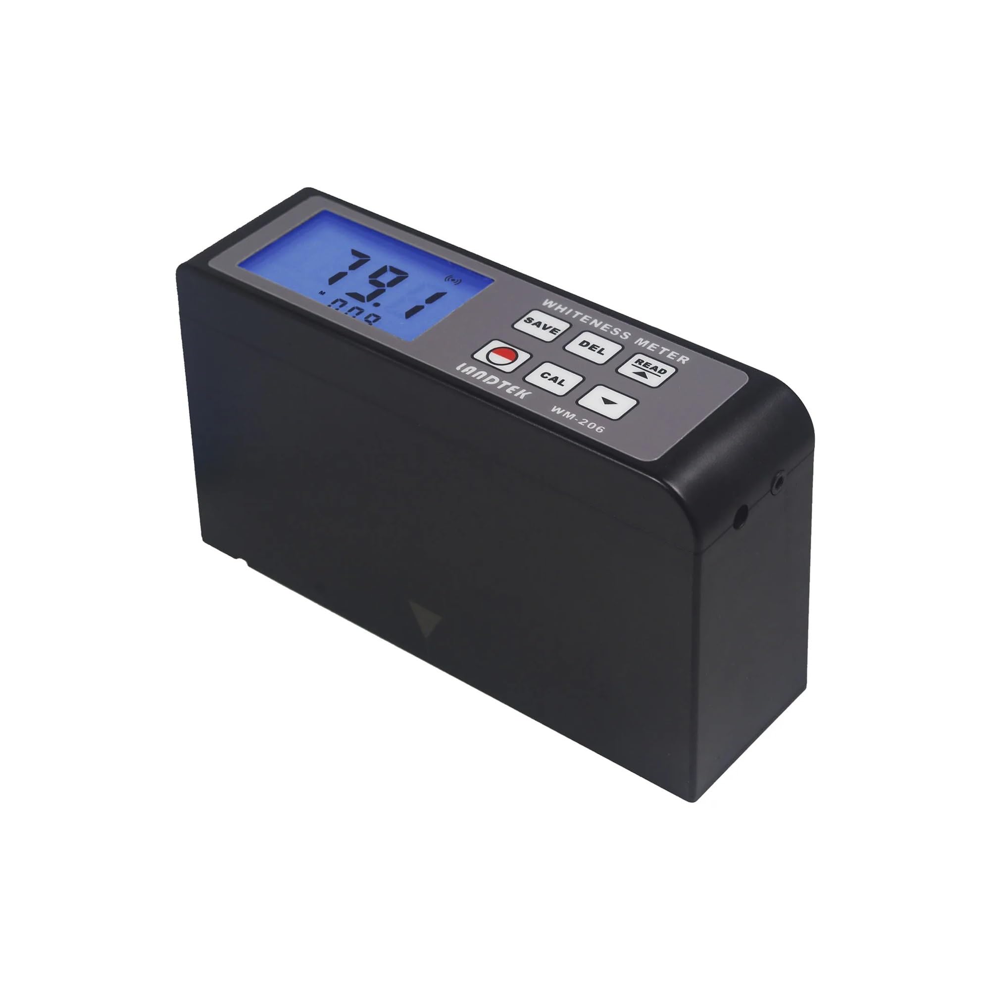 Misuratore di bianchezza WM-206 Misuratore di bianchezza con Display Digitale a Luce Blu, misuratore di bianchezza con Sorgente Luminosa a LED da 45°, 0%~120%
