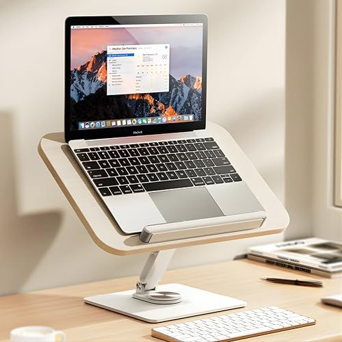 Image of Sunchhaya New Upgraded Book Stand for Reading, Writing, Painting and Used As Laptop Stand for Desk, 360 Degree Rotatable Multi-Functioal Book Reading Stand Adjustable Height-Angle (YD-11)