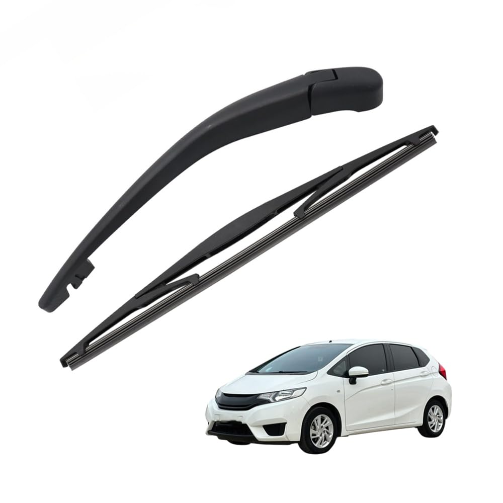 AMHVMU Rear Windscreen Wiper Blade Arm Set Fit For FIT 2014-