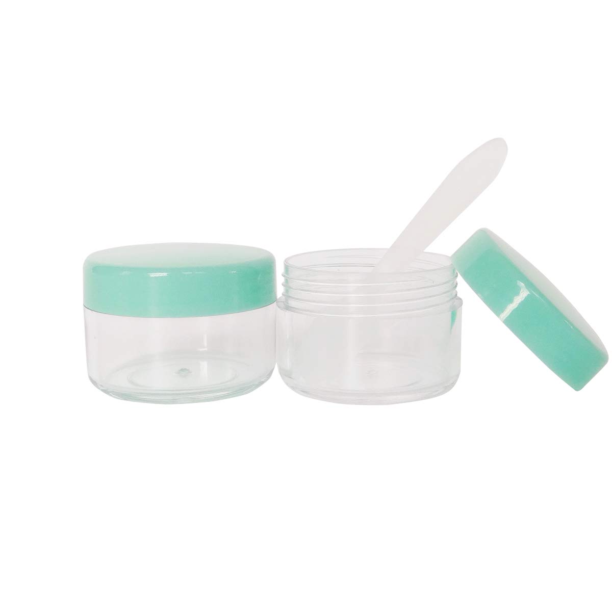Wopanxye 12pack 15 Gram Small Clear Cosmetic Sample 15ml Empty Containers for Make-up Gifts, Eye-Shadow, Nails, Powder, Gels - Image 4