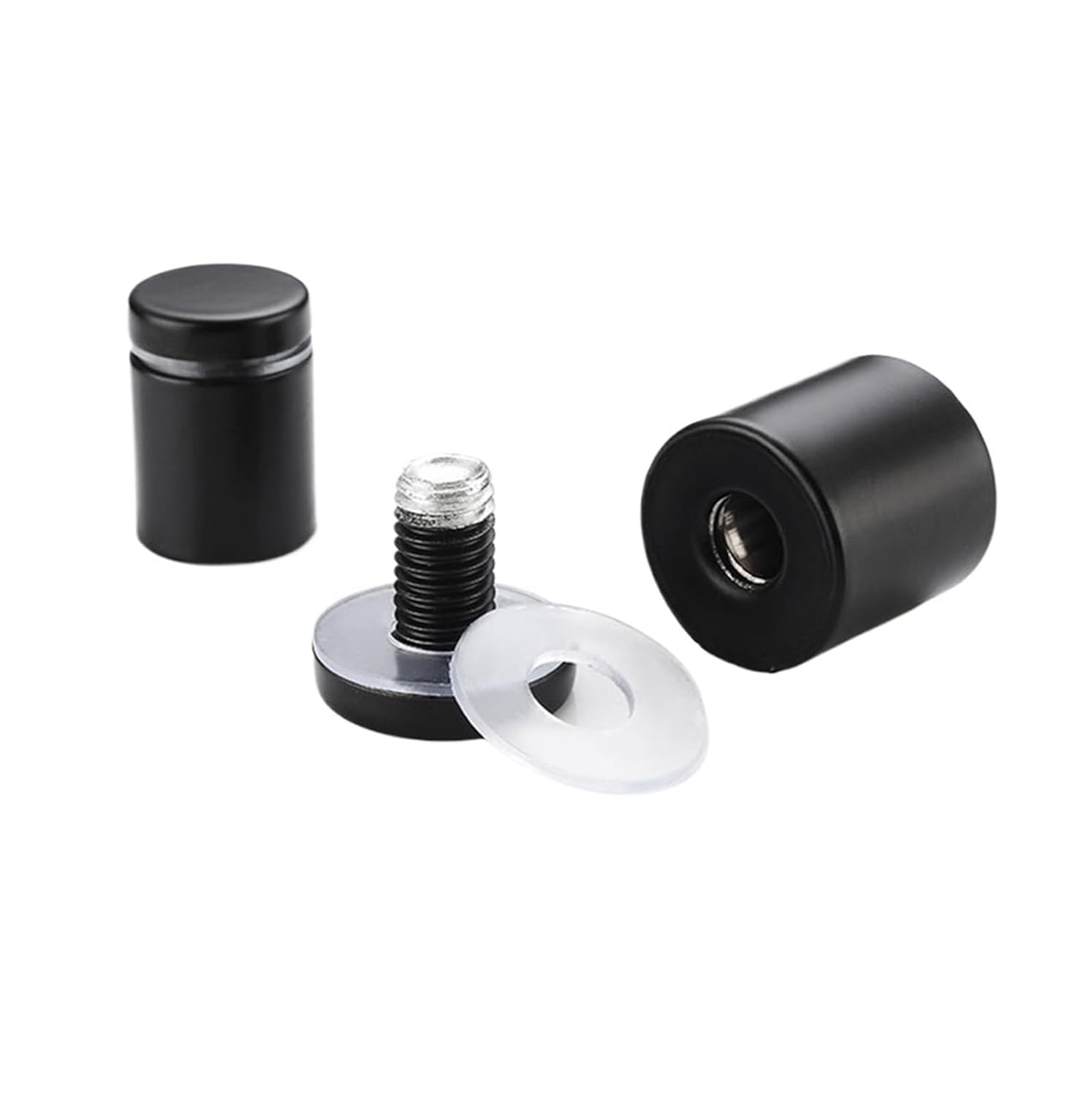 Tornillo de fijación para vallas publicitarias, Hardware de tornillos fijación cartelera acrílica acero inoxidable 12 piezas