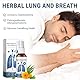 3 Pcs Lungenreinigungsspray Asthmaspray Rezeptfrei Lungenreinigung Lung Cleansing Spray Qartel Lungenreinigungsspray Lungenspray Kräuterpflege, Starke Lungenunterstützung, Saubere Atmung