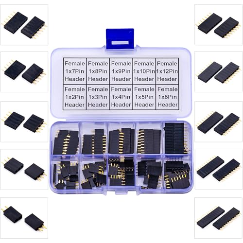 Connecteurs femelle 2.54mm pour réparer vos circuits imprimés et fixer vos modules DIP