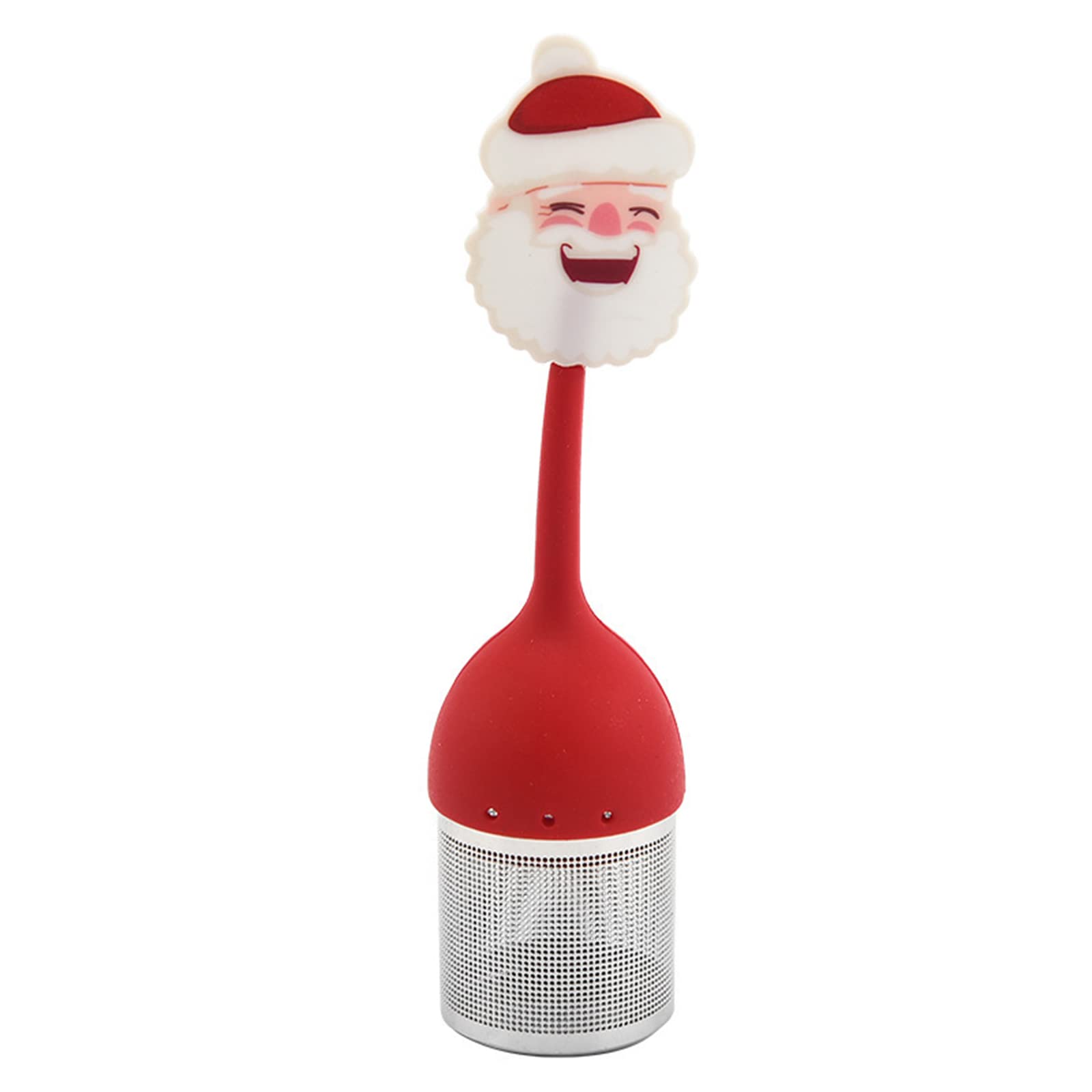 Kalttoy C Hristmas Series Tea Strainers Silicone Tea Leak Related Teapot Set Filter Silicone Strainer Set Hristmas