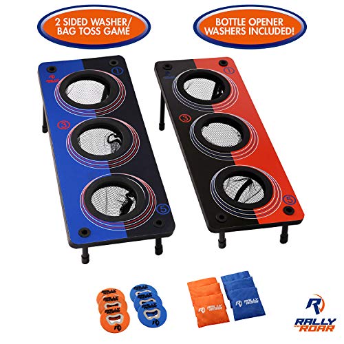2 in 1 Bag and Washer Toss Game by Rally and Roar
