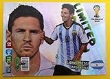  Panini Adrenalyn XL WM 2014 Brasilien - Messi Argentinien limited Edition