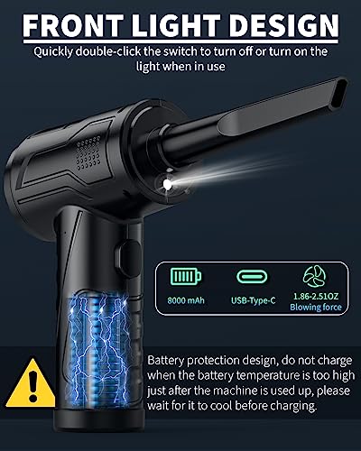 Jicawz CV22-PRO Powerful Compressed Air Duster thumb #3