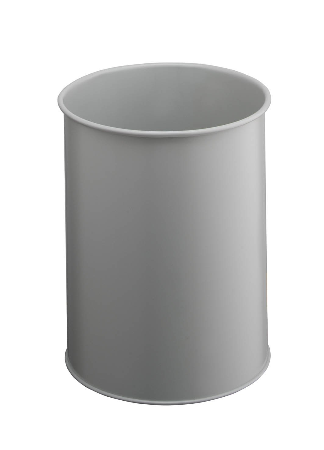 Durable 330110 Kosz na śmieci metalowy okrągły, 15 litrów, szary