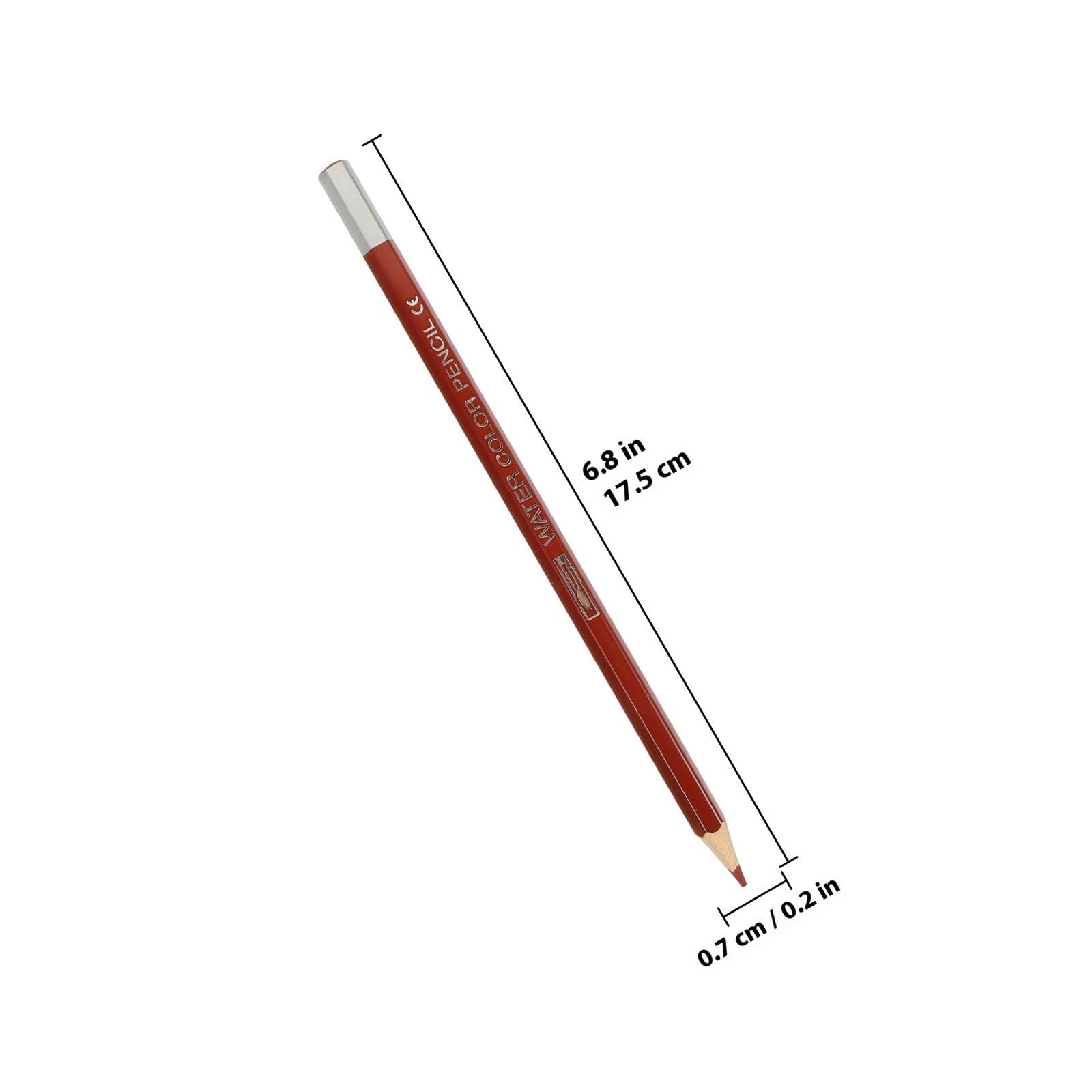 Healvian Set di Matite Acquerellabili per Disegno, Esagonali