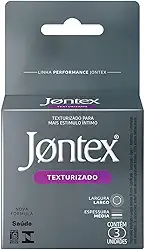 Preservativo Camisinha Jontex Texturizado - 3 unidades