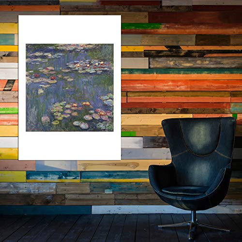 Affiche Claude Monet Nénuphars violets encadrée le cadeau idéal pour amateurs d'art
