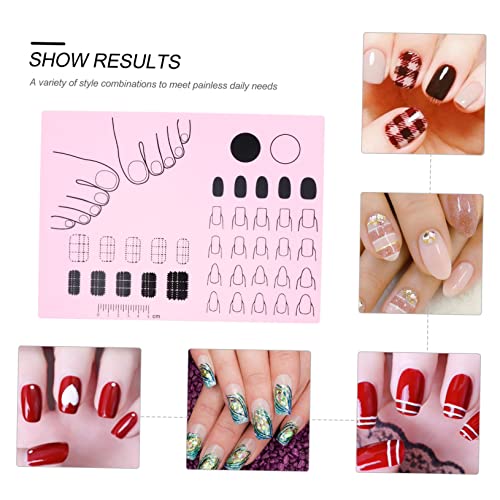 FRCOLOR Almofada De Manicure De Silicone Ferramentas De Unhas Ferramentas De Manicure Arte De Unhas
