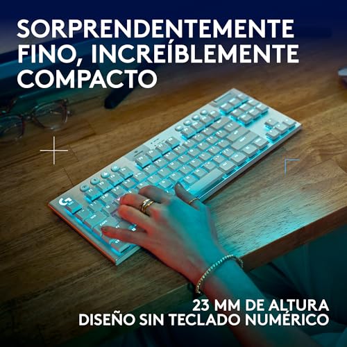 Clavier de jeu LOGITECH G G915 X Lightspeed TKL Sans fil Rétroéclairage RGB Mécanique - vue 9