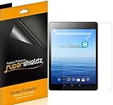 [3-Pack] SUPERSHIELDZ- High Definition Clear Screen Protector For Nextbook 8 7.85'' Tablet NX785QC8G Quad Core (2014 Release) + Lifetime Replacements Warranty [3-PACK] - Retail Packaging