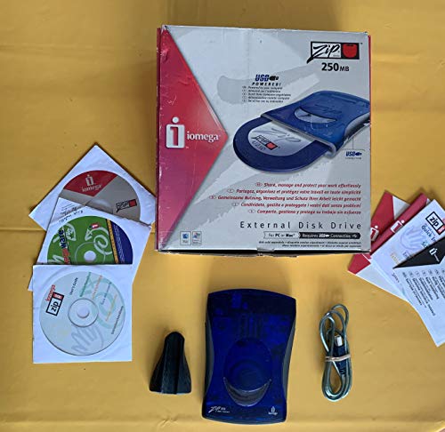 Usb Iomega 32082 250MB USB ZIP Drive HardDisk