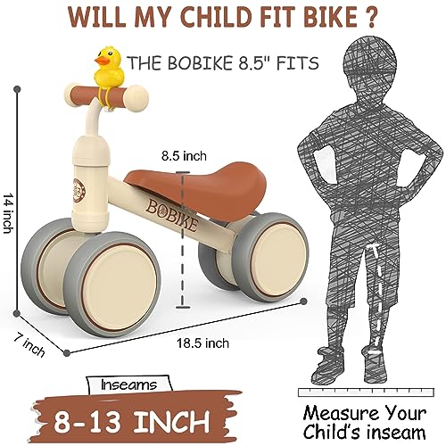 image for Bobike Baby Balance Bike Toys for 12-36 Months Kids Toy Boy and Girls 