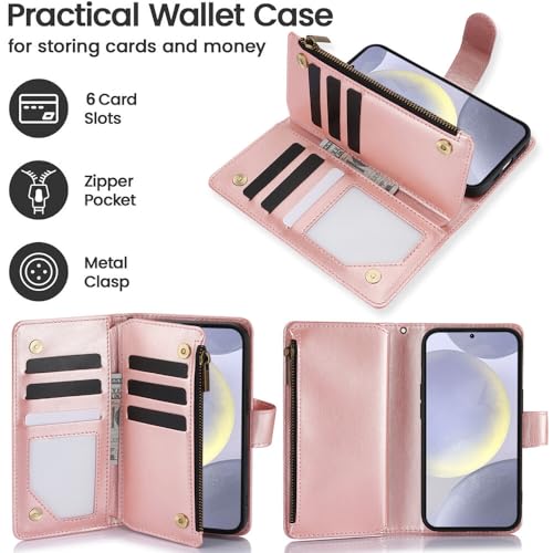 Étui Samsung S10 Plus violet clair portefeuille cuir housse protection rabat - 3