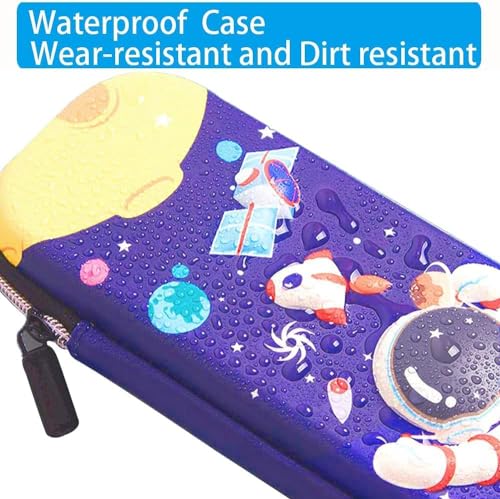Image of M2K HUB 3D Cover Eva Space Astronaut Theme Pencil Case Large Capacity Pencil Pouch Bag for Kids,Compass School Pouch Premium Stylish Pen Holder (Pencil Pouch)