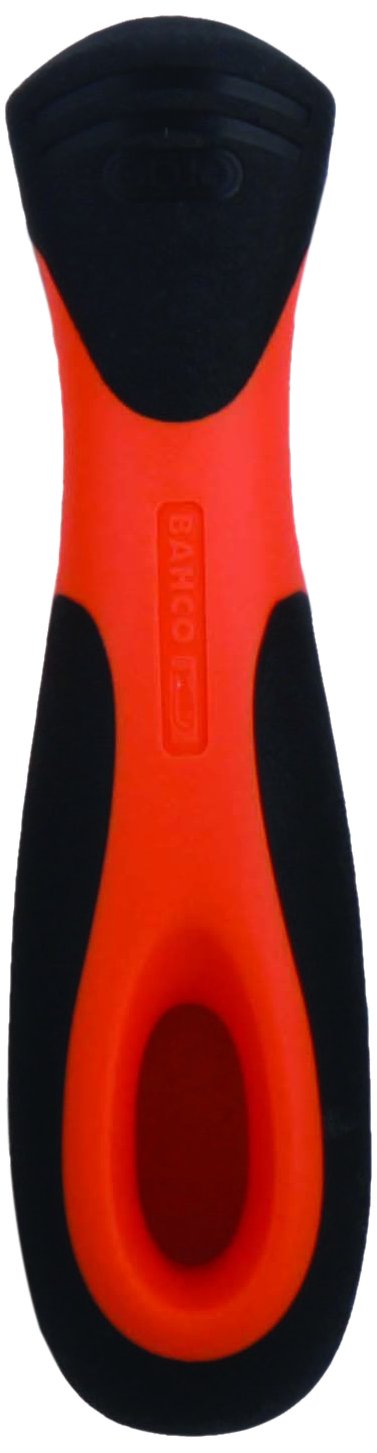 BAHCO Mango Ergo Lima Plana 10, Negro/Naranja