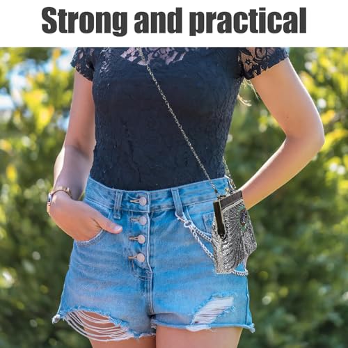 Pochette de Soirée à Sequins et Perles Sac Anti-Rayures pour Smartphone