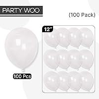Vista 284 de PartyWoo Nude Balloons 100pcs 12 Inch Apricot Boho Fall Neutral Latex Helium Balloons for Graduation Wedding Anniversary Birthday Boy Baby Shower