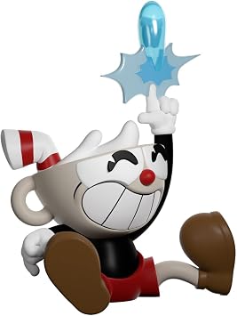 Youtooz Cuphead 4.5 Vinyl Action Figure, Cuphead and Mugman Toys Collection Based on Games