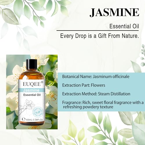 Aceite Esencial de Jazmín y Ylang Ylang EUQEE 100 y 118 ml miniatura 6