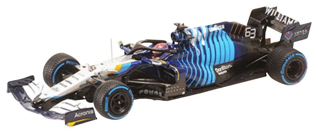 ミニチャンプス1/43 ウィリアムズ FW43B ラッセル2021ベルギー 2位 ミニチャンプス ウィリアムズ FW43B ジョージ・ラッセル