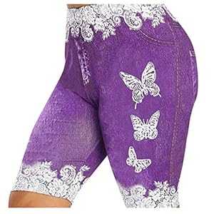 WWricotta Short D’éTé pour Femme – Jean Adolescent Filles Jean Boyfriend Femme Jean Oversize Pantalon Court en Jean Push Up Basique Short en Jean avec Poche