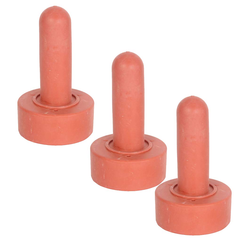 Milageto 3 × Mamelon en Caoutchouc/Bouteille De Veau/Cruche De Lait/Tétine De Bouteille De Veau pour L'alimentation