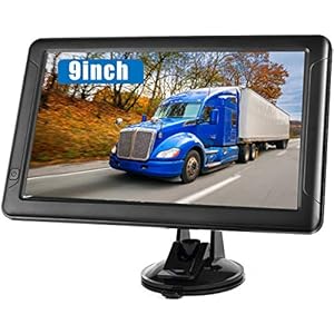 GPS Navigation for Truck RV Car, (7 INCH),Latest 2022 Map (Free Lifetime Updates) Turn-by-Turn Voice and Lane Guidance, Speed and Red Light Warning