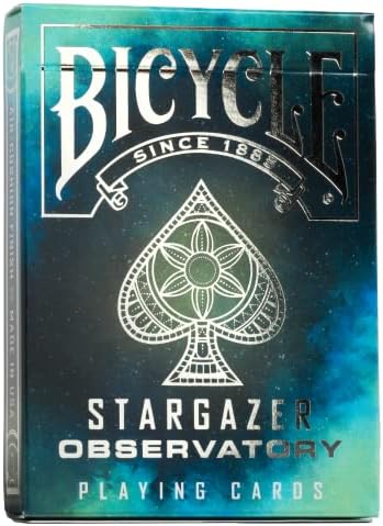 Bicycle Stargazer Observatory Playing Cards