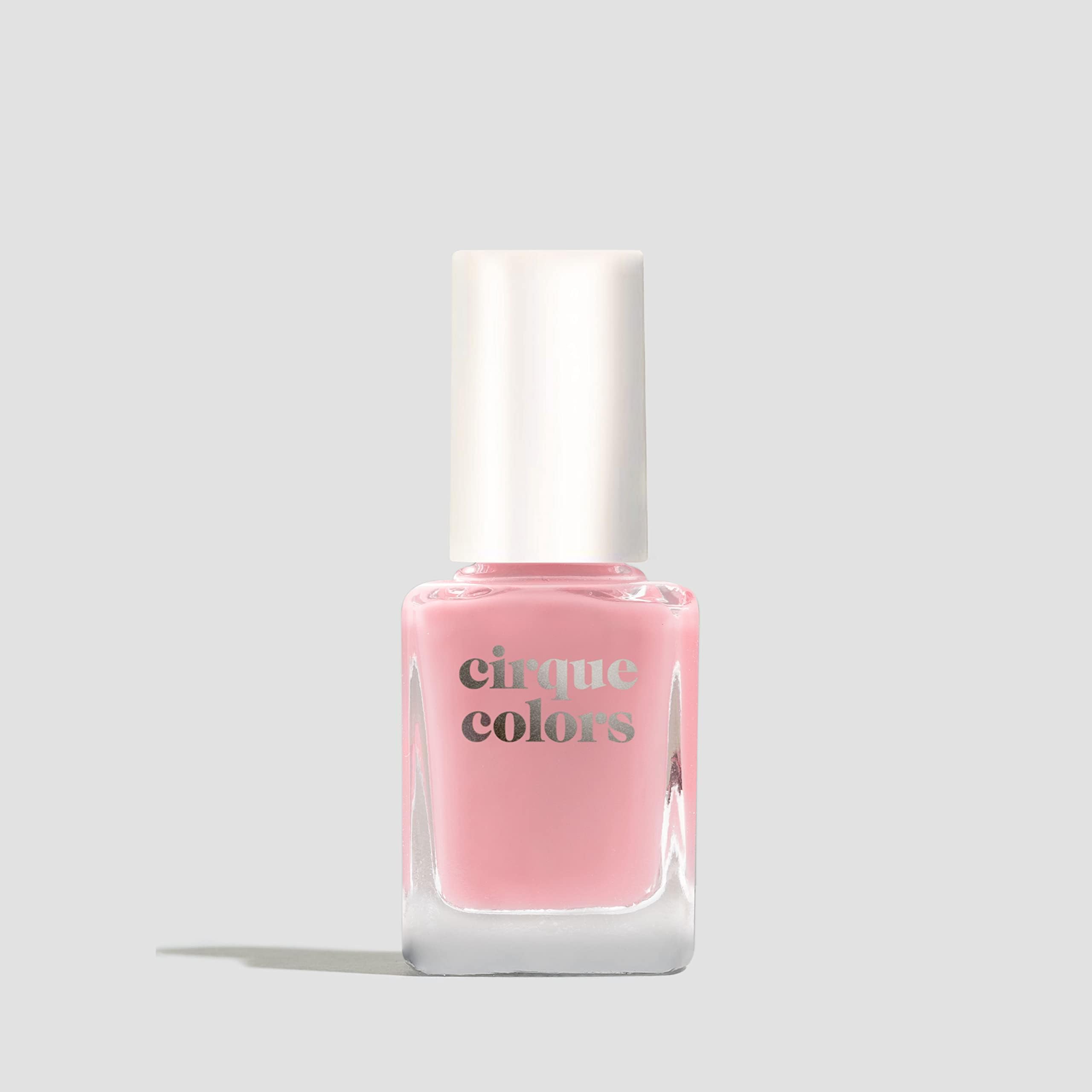 - Cirque Colors Sheer Rose Pink Jelly Nail Polish Rose Jelly - 0.37 Fl Oz (11 mL) - Vegan & Cruelty-Free