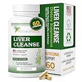 Nature's Nectar Liver Cleanse Detox & Repair – Active Liver Support Supplement with Milk Thistle Liver Detox – Helps Repair & Protect Liver, Aids Fatty Liver & Gallbladder Health – 60 Capsules