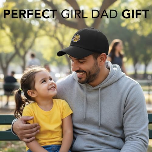 Gorra negra LA para hombre miniatura 2