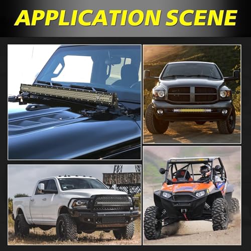 Image of 30 Inch LED Light Bar 230W Combo Quad Row Off Road Driving Light