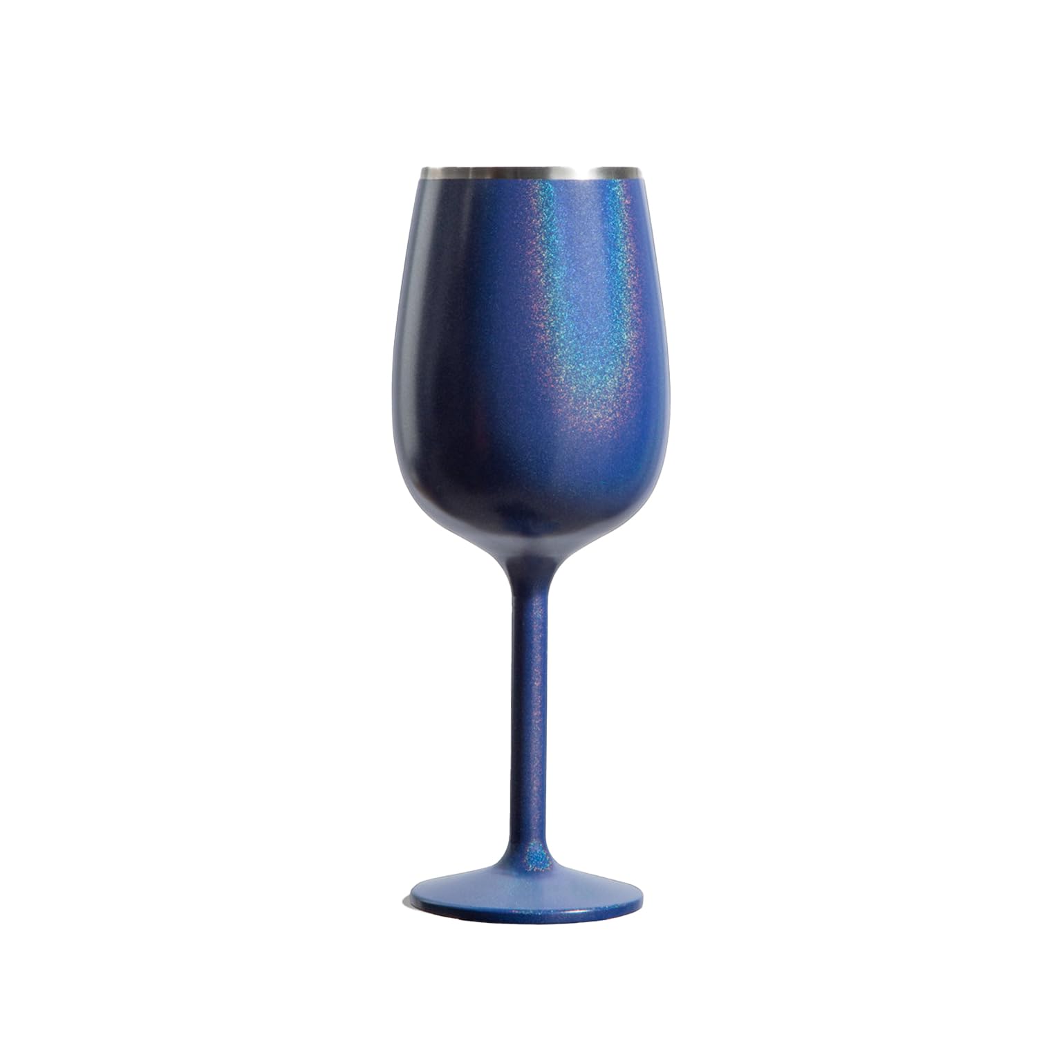 Newport Stemware Collection - Copa de vino de acero inoxidable aislada al vacío, copa de vino ligera, irrompible y las bebidas se mantienen frías, base de silicona antideslizante, copas de cóctel, 12