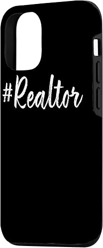Miniatura 2 de iPhone 13 Pro Hashtag Realtor Agente de bienes raíces Regalos de negocios Estuche divertido con cita