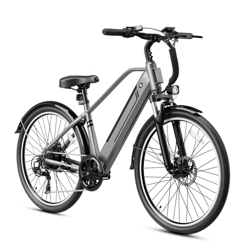 Jasion YC1 Electric Bike for Adults, 1200W Peak Motor, 28MPH