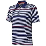 adidas Golf Men's Climacool Classic Merch Stripe Polo