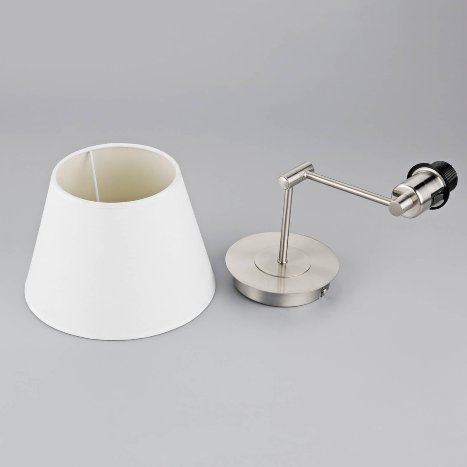 Lindby Lampada Da Tavolo Dimmerabile Grigia In Tessuto - Con LED Integrato E Portalampada E27 Per Soggiorno E Sala Da Pranzo - 2