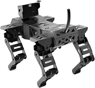 SHYISY Programmable toys robot Quadruped Bionic Robot Dog Corgi Mechanical Dog Programming Robot AI Graphical Programming Version (Color : AI Visual version)