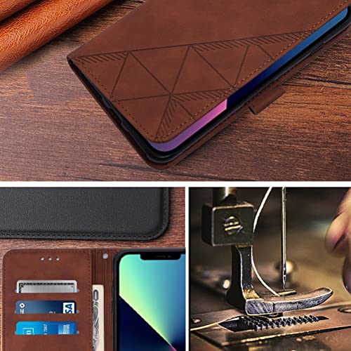 Klapber Capa de telefone para Xiaomi Redmi 12C Capa carteira de couro com compartimento para cartão